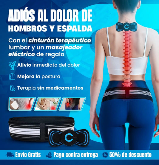 RD - Koala Bands | Cinturón para el soporte lumbar + BONO Masajeador de electropulso