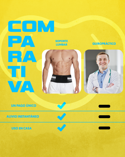 Koala Bands | Cinturón para el soporte lumbar + BONO Masajeador de electropulso
