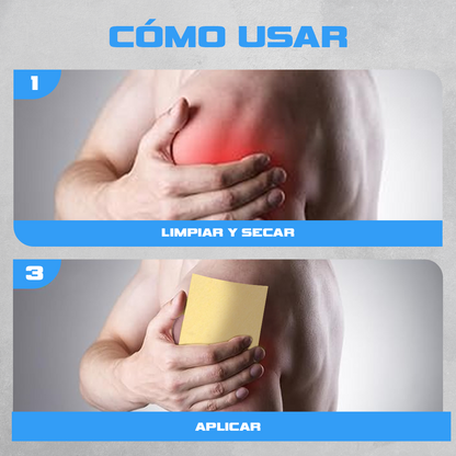 Parches terapeuticos para el dolor de hombros | 10 unidades