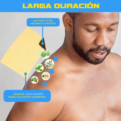 Parches terapeuticos para el dolor de hombros | 10 unidades